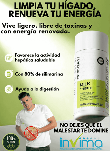OXYENERGY MILK THISTLE LIVER DETOX